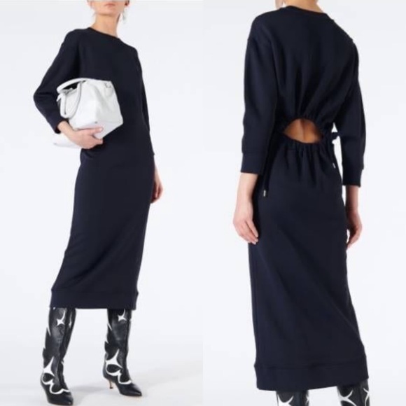 Sweatshirt Midi Dress 
